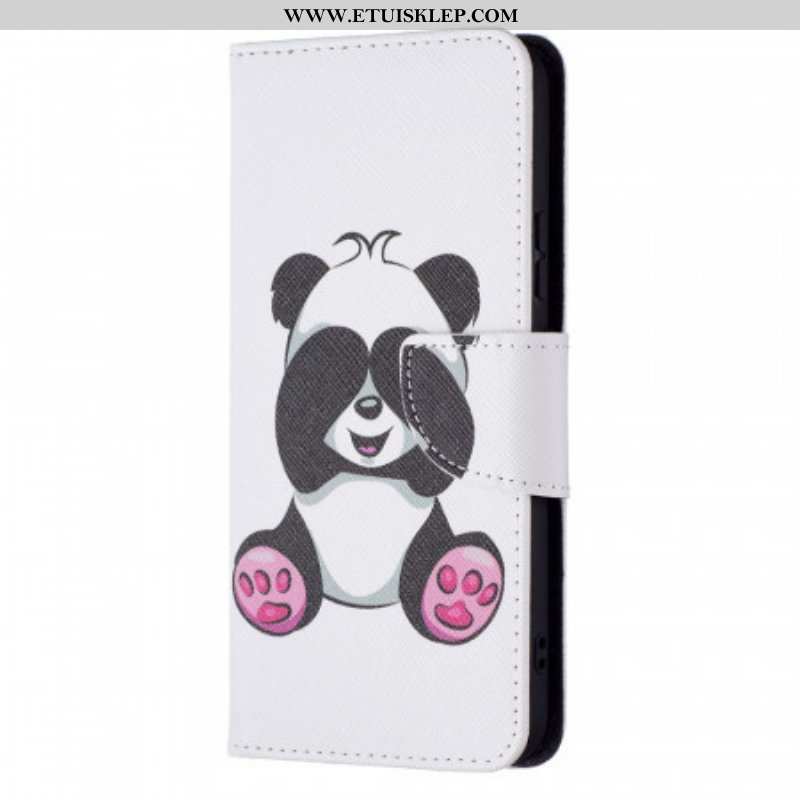 Etui Folio do Samsung Galaxy S22 Plus 5G Zabawa Pandami